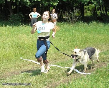 А.Волікова на трасі