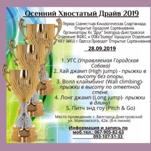 Осінній хвостатий драйв 28.09.2019