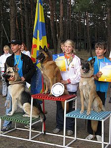 Аджилити. Чемпионат Украины 2008